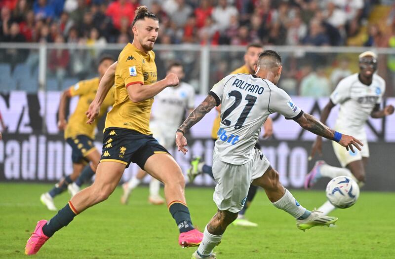 Politano gol Genoa Napoli