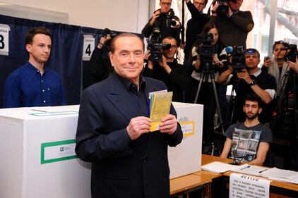 Berlusconi al voto