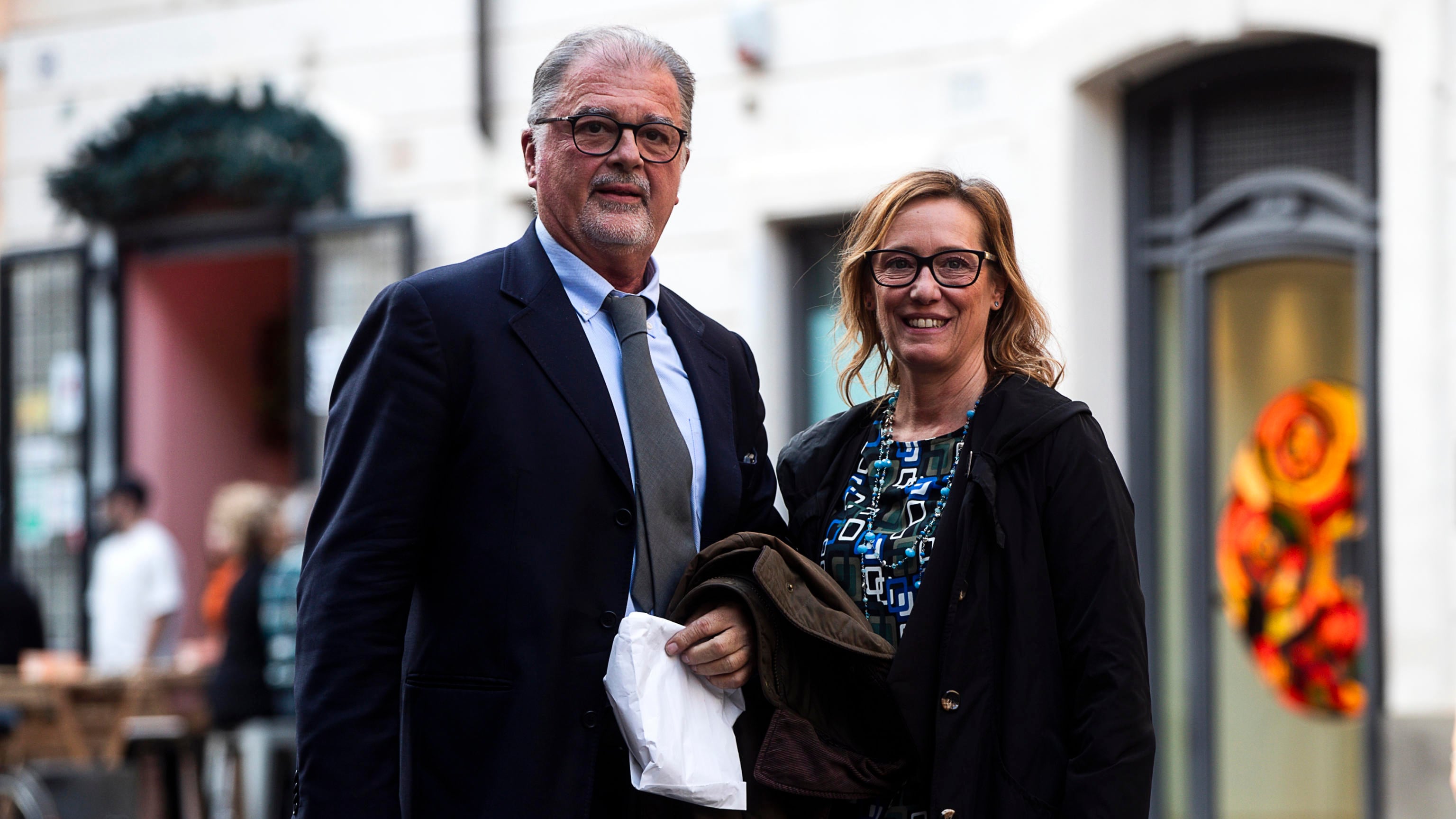Ilaria Cucchi e Fabio Anselmo