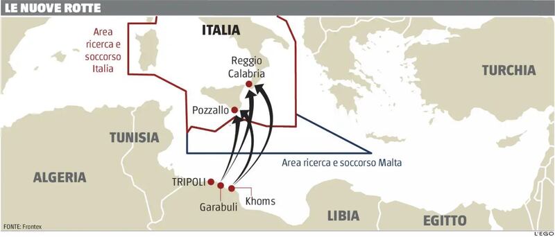 Le nuove rotte