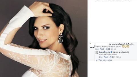 Il fan la insulta e Laura Pausini reagisce così