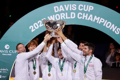 L'Italia conquista la Coppa Davis: le immagini più belle della vittoria contro l'Australia 1