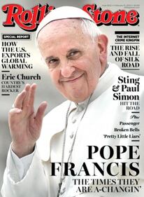 Papa Francesco finisce sulla copertina di Rolling Stone 1