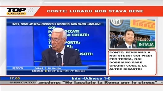 "Per fermare Lukaku ci vogliono le banane". Licenziato in diretta tv