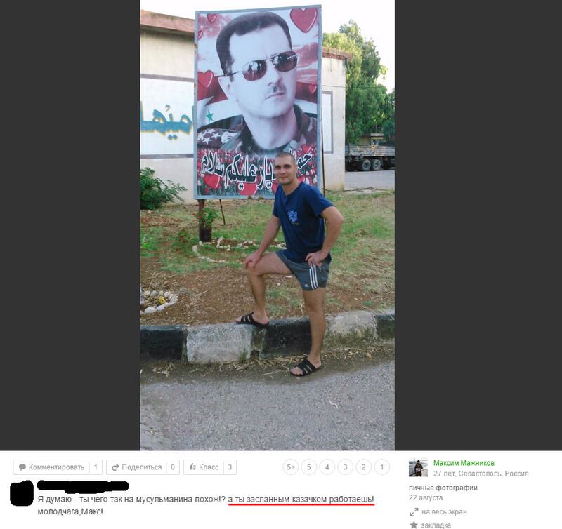 I selfie dei soldati russi in Siria 4