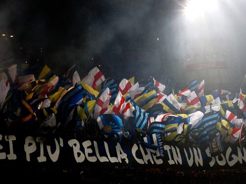 Coreografie show, a San Siro è derby sugli spalti