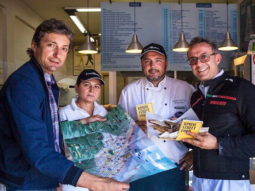 Lo chef Bottura dà le stelle al Rimini Street Food