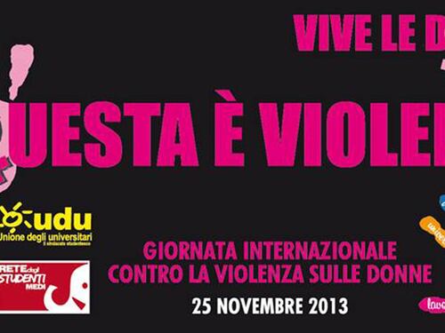 Oggi è la giornata mondiale contro la violenza sulle donne
