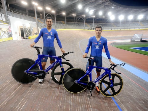 Gli azzurri "illuminano" il Vigorelli