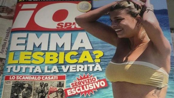 "Emma lesbica? Tutta la verità". E la cantante s'infuria col magazine