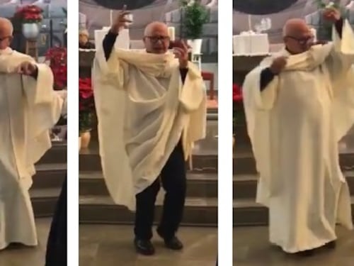 Il prete balla il flamenco durante la messa: è virale