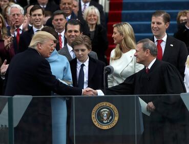 Le foto più belle dell'insediamento di Trump 13