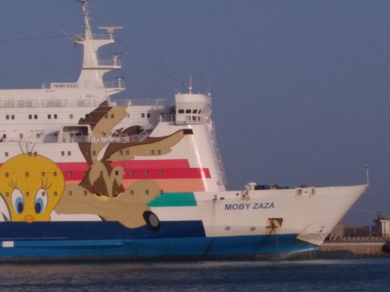 La nave Moby Zaza a Porto Empedocle 4