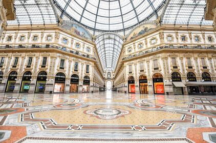 Milano, la prima domenica di blocco per il Covid-19 3