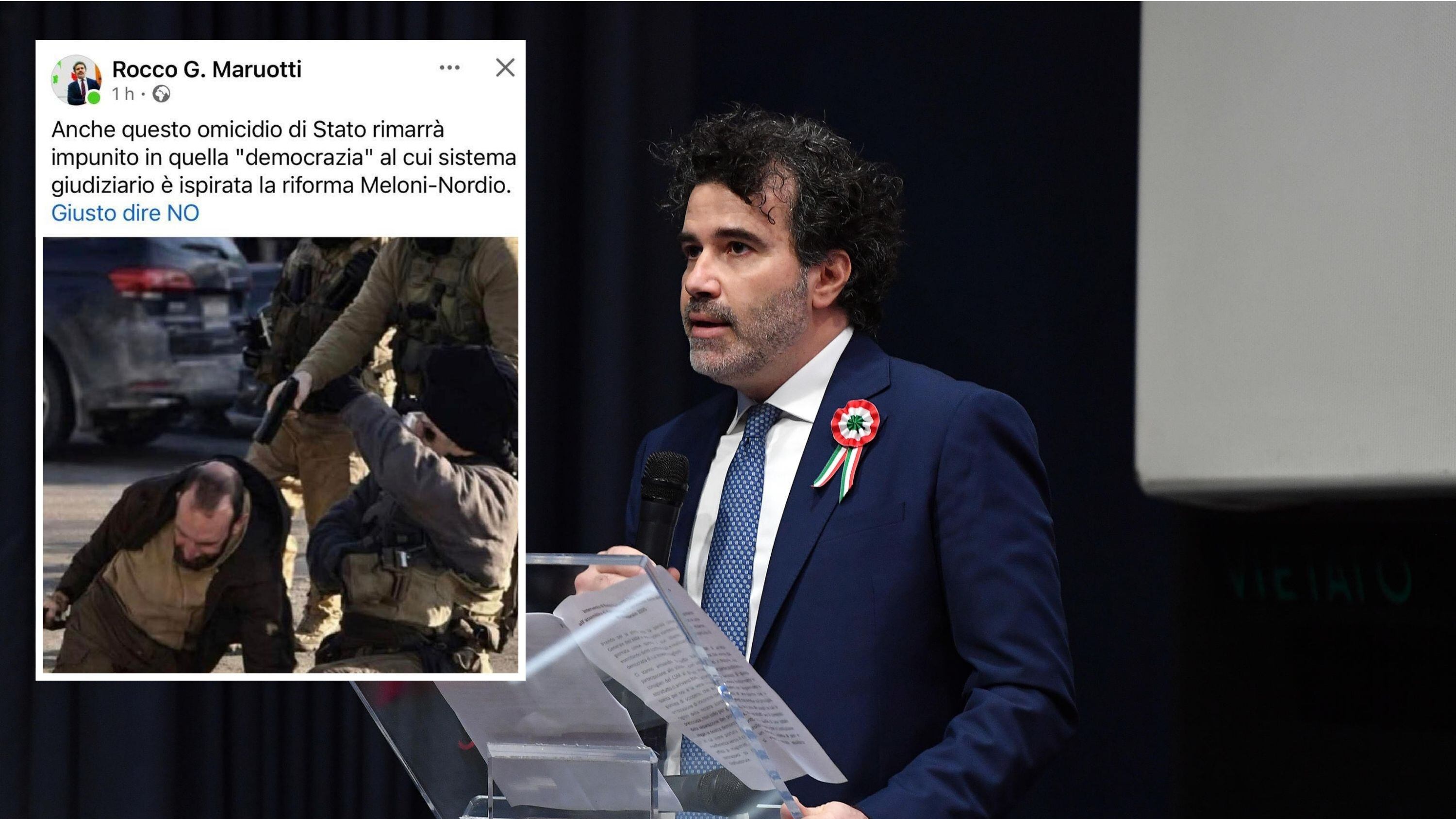 Accosta Minneapolis alla riforma della Giustizia: la frase choc (poi cancellata) del segretario dell'Anm. Nordio: "Scuse inaccettabili"