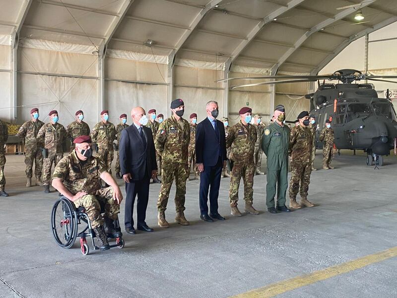 Afghanistan, cerimonia di ammaina bandiera del contingente italiano 6