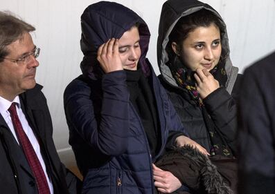Greta e Vanessa sono in Italia: l'arrivo a Ciampino 6