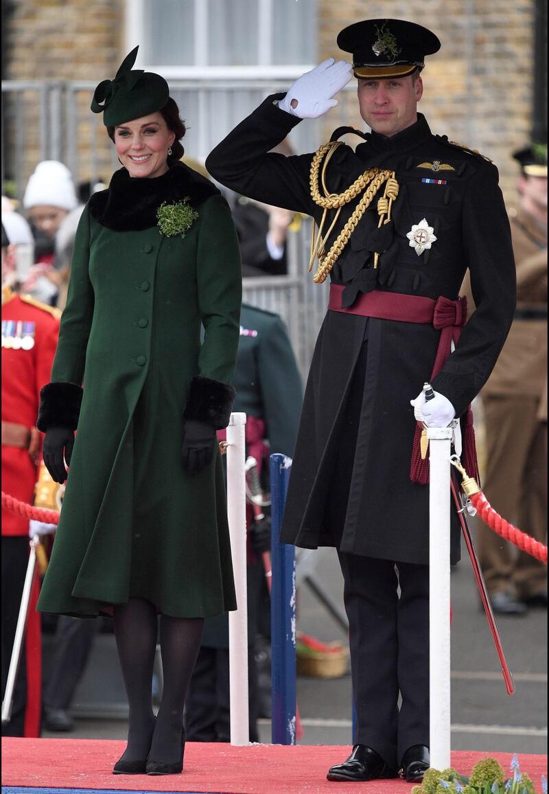 Kate Middleton in verde per San Patrizio 6