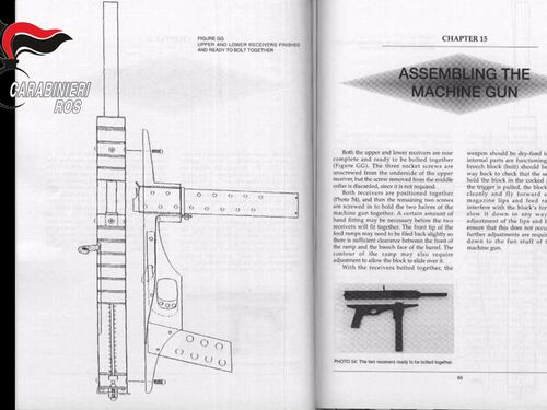 17enne in manette per terrorismo: le foto dei manuali per costruire armi