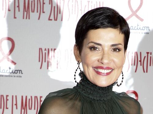 Cristina Cordula sexy alla France diner de la mode du sidacation 2017