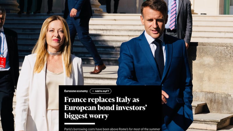Il Financial Times incorona l’Italia: “Ora è la Francia l’anello debole dell’Europa”