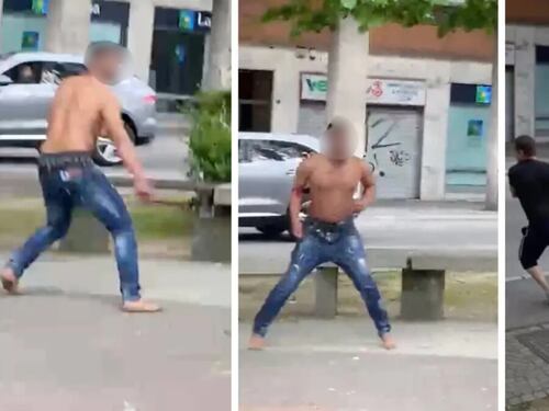 Il taser, il marocchino e l'amara verità dietro questa foto