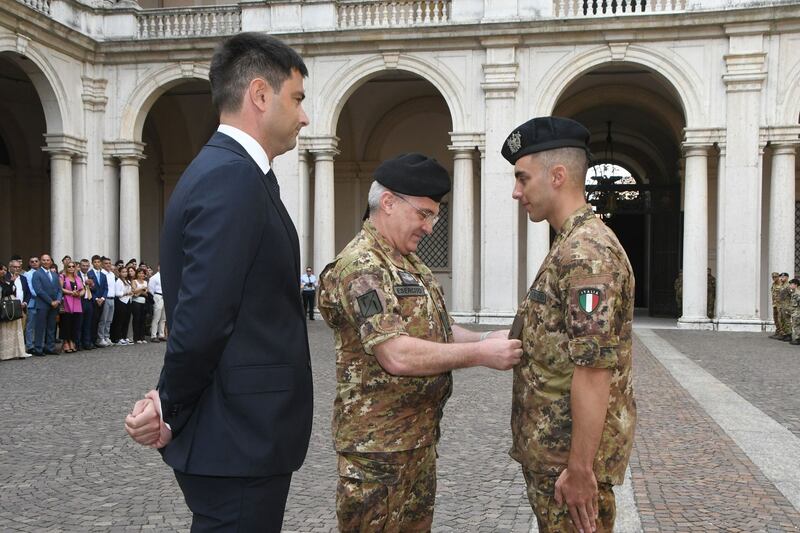 Cerimonia di promozione degli Allievi Ufficiali del 204° Corso “Volontà” 4