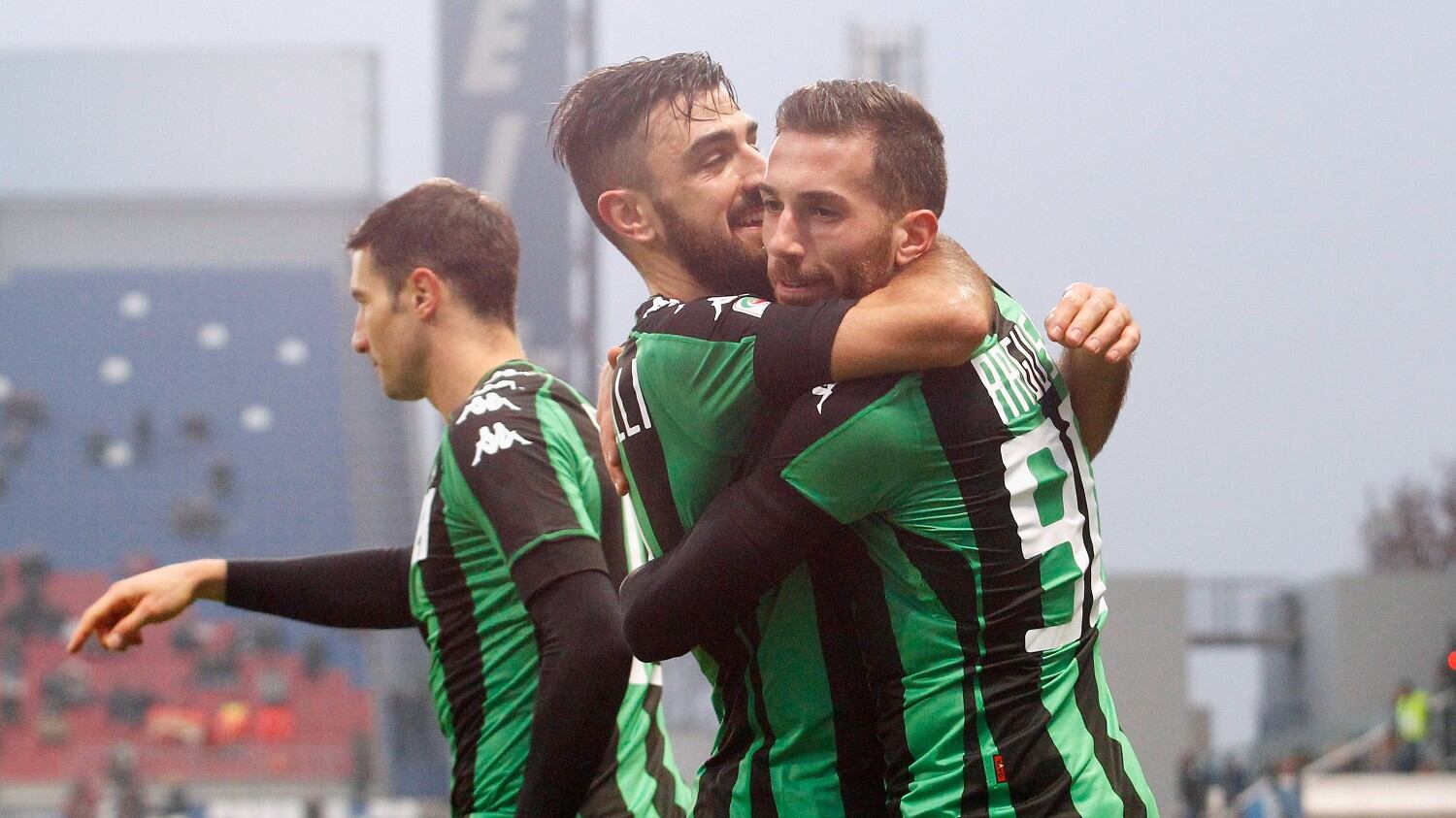 Serie A: tris del Sassuolo, la Samp batte il Toro, pari Pescara-Cagliari