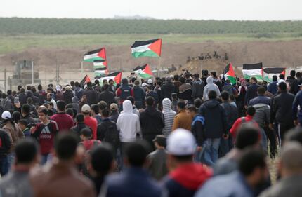 Scontri al confine tra Israele e Gaza 4