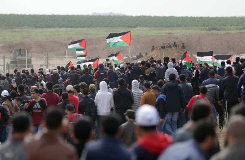 Scontri al confine tra Israele e Gaza 4