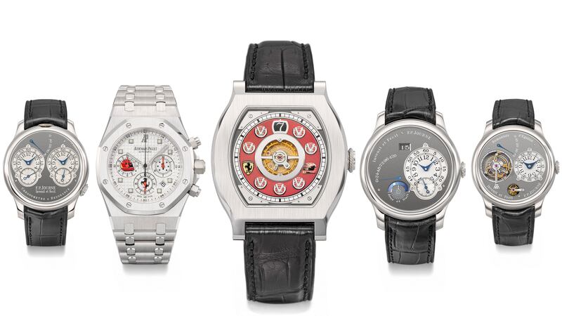 Le immagini degli orologi di lusso esclusivi appartenuti a Michael Schumacher 4