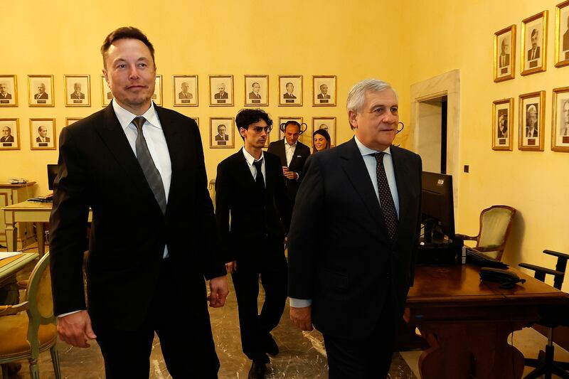 Elon Musk a Roma: gli incontri a palazzo Chigi 4