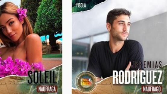 Isola dei Famosi, Jeremias Rodriguez e Soleil Sorge nuovi naufraghi