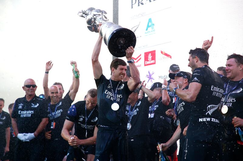 America's Cup: le immagini del trionfo di Team New Zealand 2