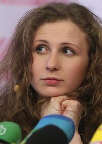 Le Pussy Riot, libere, in conferenza stampa 4