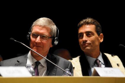 Il ceo Apple alla Bocconi di Milano 1