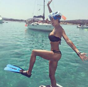 Elisabetta Gregoraci sexy in bikini negli States 15
