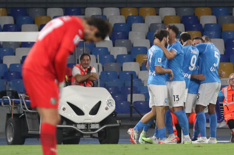 Di Lorenzo gol Napoli Sassuolo