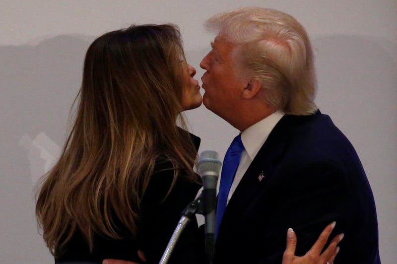 Melania e Donald Trump, coppia presidenziale 43