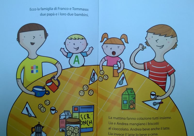 Tutte le favole gender: "Famiglia felice con due papà" 4