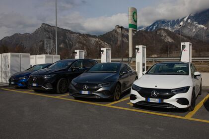 Oslo-Milano, andata e ritorno con Mercedes-Ionity: guarda le foto 9
