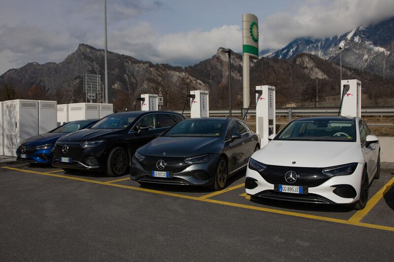 Oslo-Milano, andata e ritorno con Mercedes-Ionity: guarda le foto 9