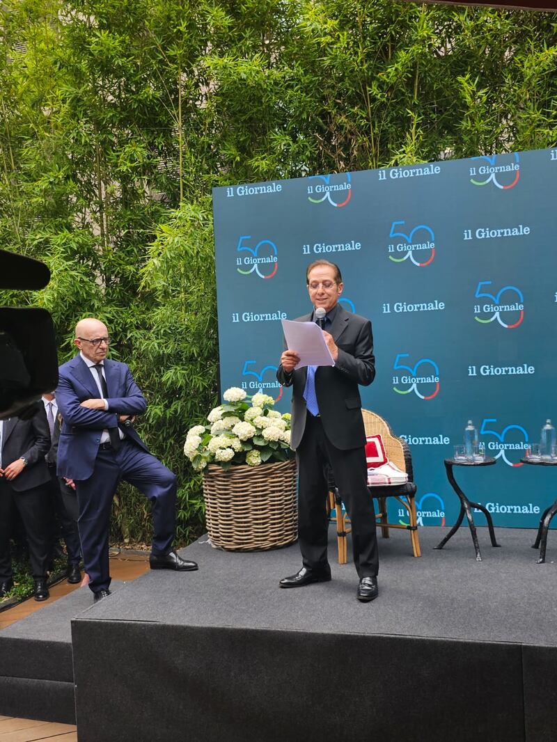 Politici, vip e imprenditori all'evento per i 50 anni del Giornale 8