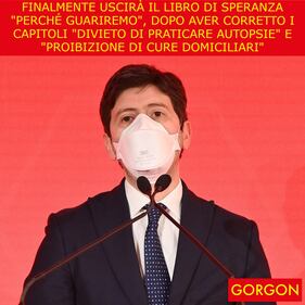 Le "paure" di Speranza: "Se incontro una macchina.."