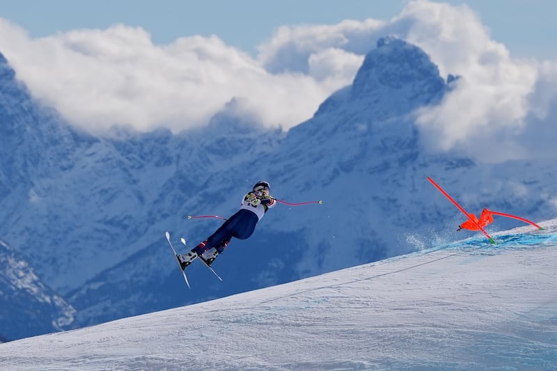 Lindsey Vonn, le foto della brutta caduta alle Olimpiadi 3