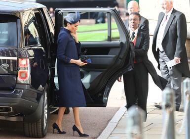 Meghan Markle alle nozze della Principessa Eugenia: foto 4