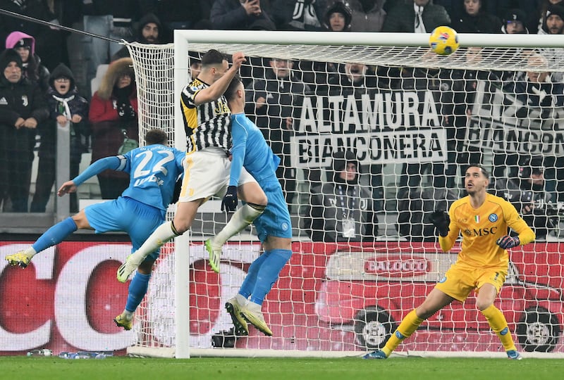 Gatti gol 2 Juventus Napoli