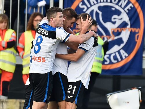 L'Atalanta stende 3-0 il Brescia: Balotelli gioca 90' ma non incide