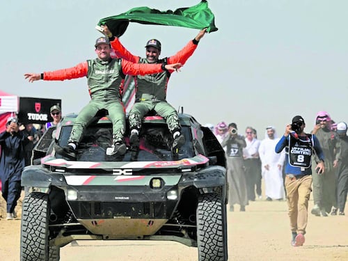 La donna nel deserto alla Dakar per il Giornale