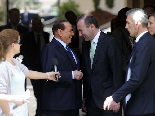 Weber spinge Berlusconi al Colle: "Da sempre chiaramente pro Ue"